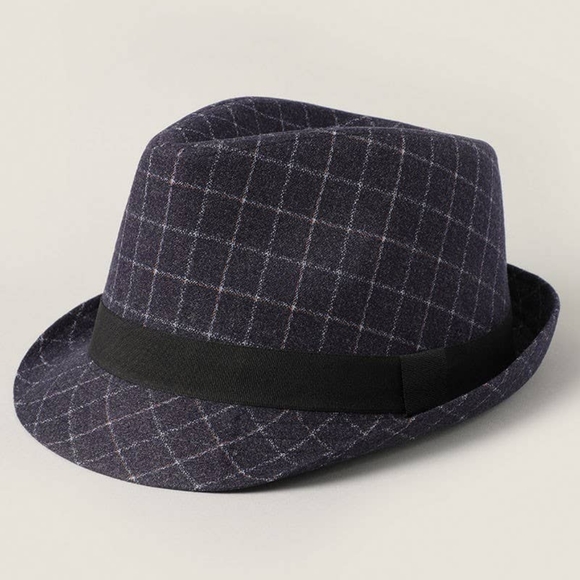 Classic Short Brim Trilby Fedoras - Picture 2 of 3